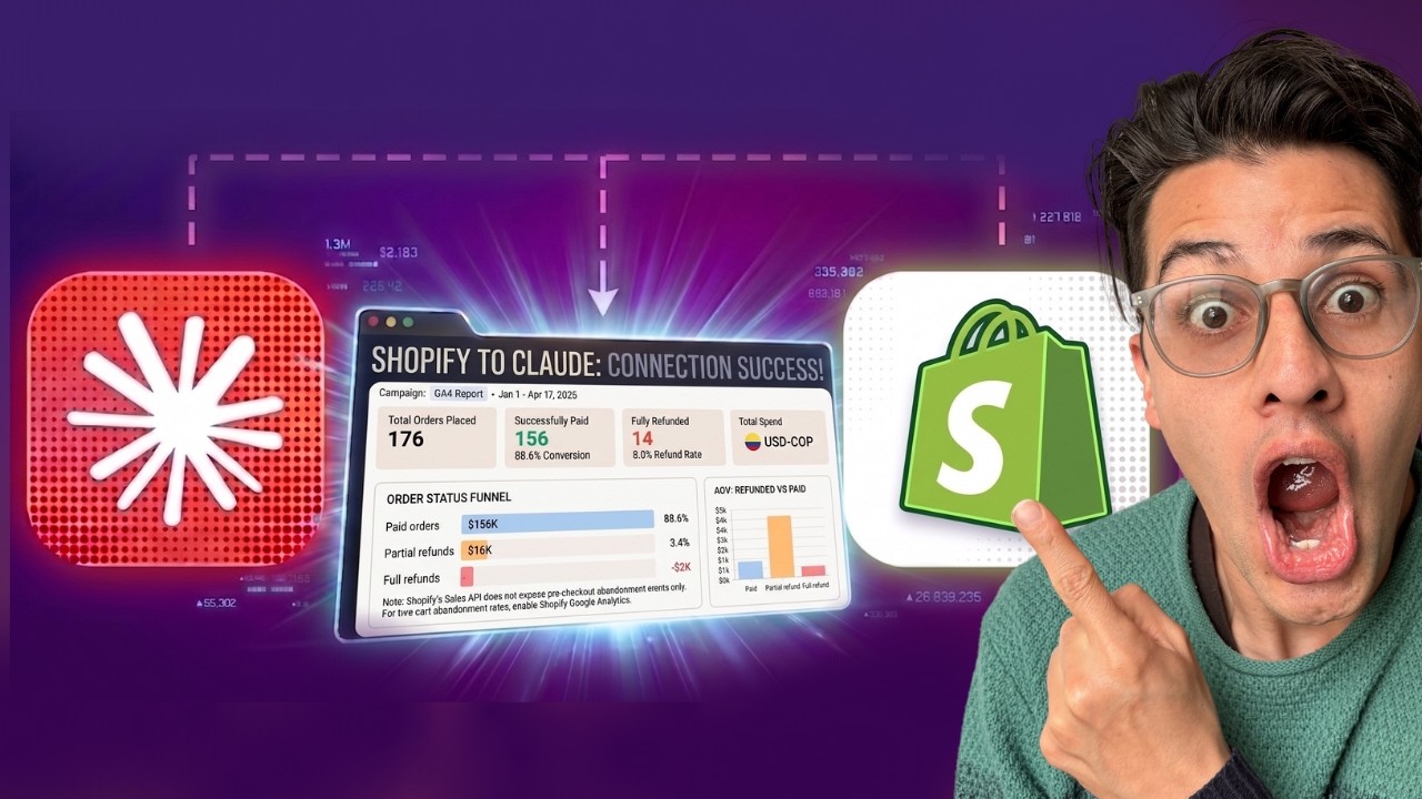 🤯 Как подключить Shopify к Claude (без кода)