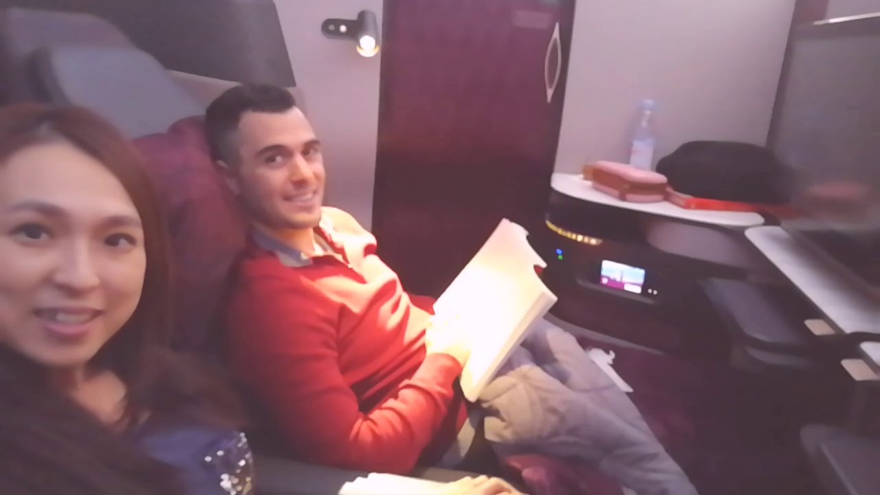 Qatar Business Class QSuite Experience