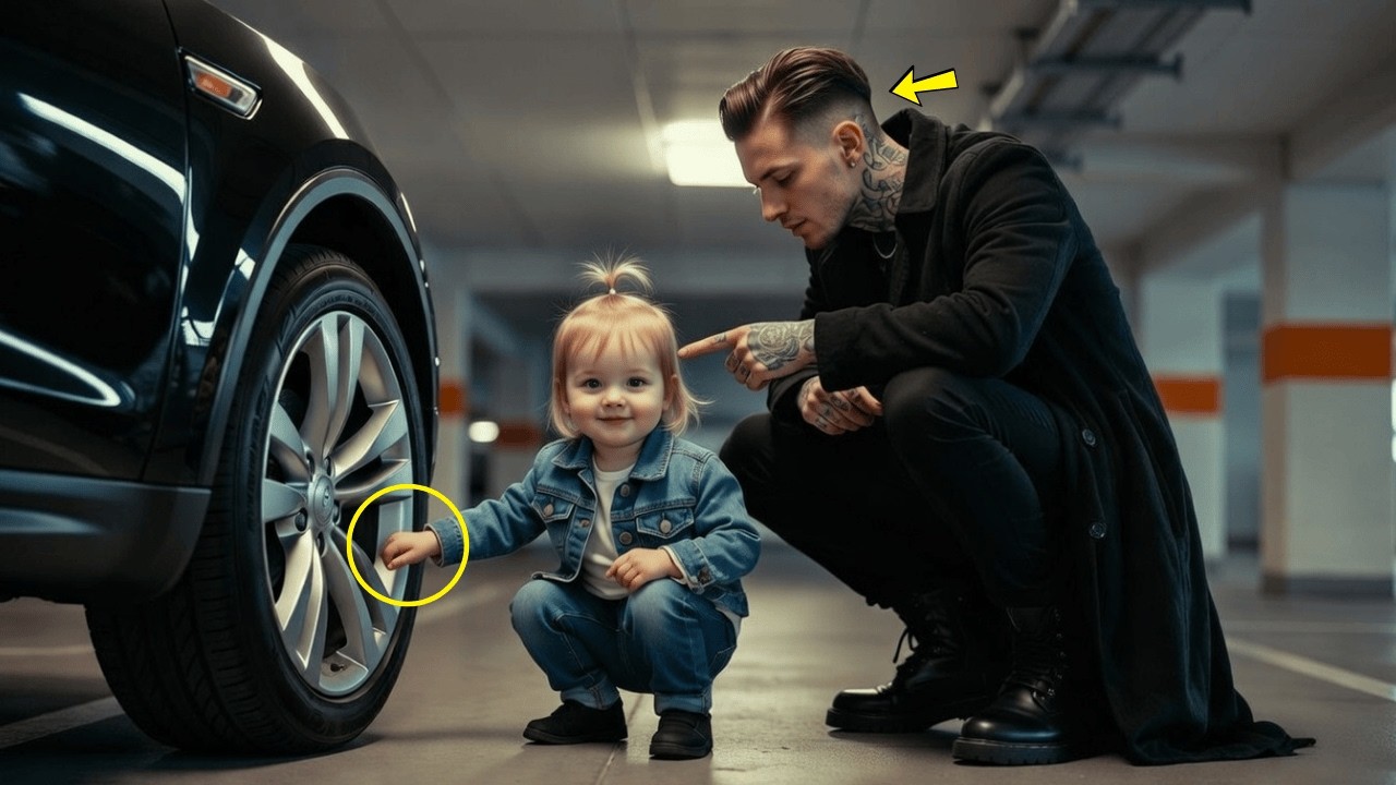 Das Mädchen flüsterte: „Unter Ihrem Auto ist etwas…“