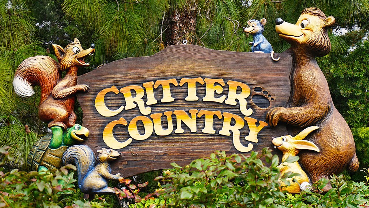 Critter Country at Disneyland - Walkthrough, Splash Mountain & Winnie the Pooh [4K POV]