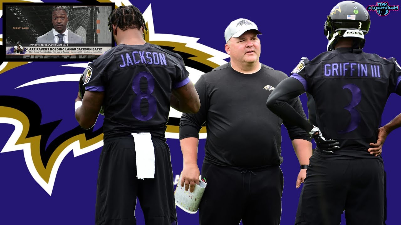RG3 SAYS RAVENS OC GREG ROMAN IS HOLDING BACK LAMAR JACKSON