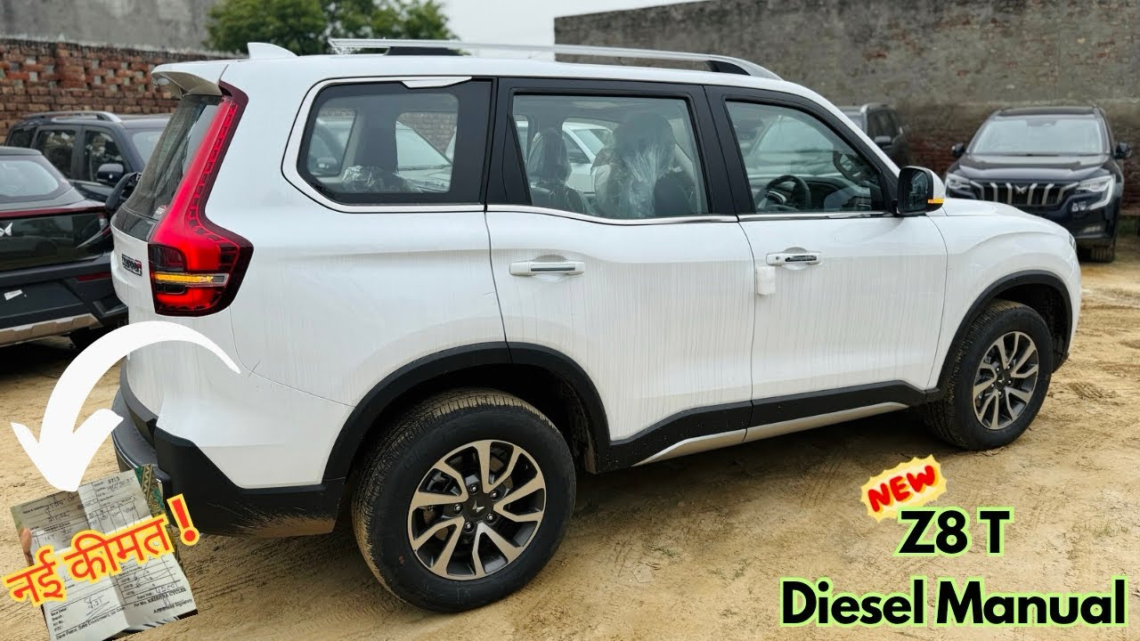 Scorpio N 2025 Z8T Diesel Manual 🔥| New Price | New Features 