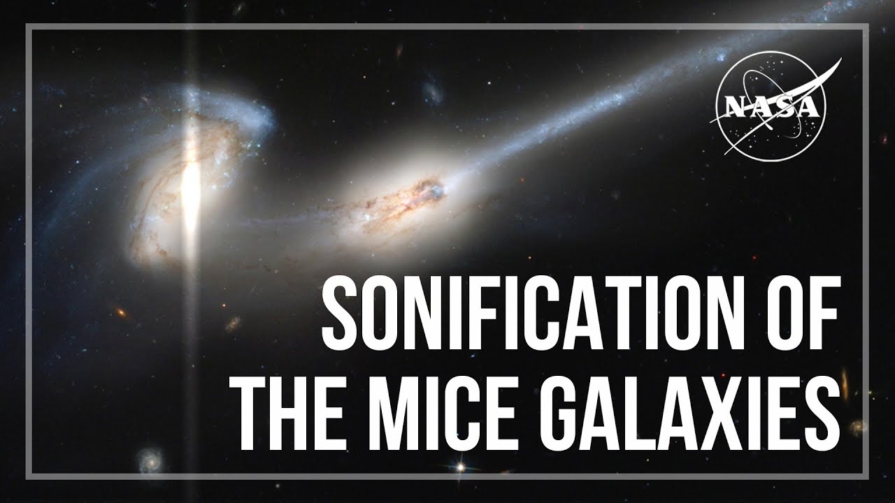 Sonification of the Mice Galaxies