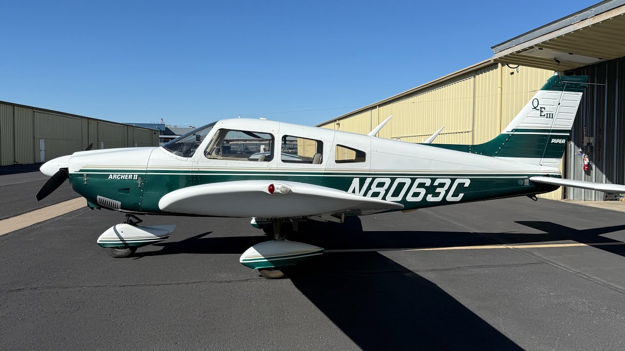 For Sale! Walkaround - Piper PA-28-182 Archer II - N8063C