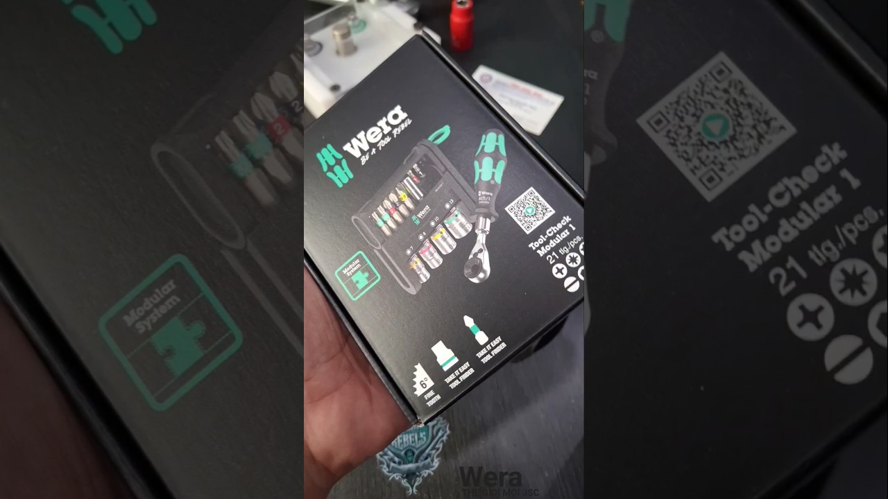 Wera | Tool-Check Modular 1, 21 pcs  | THE GIOI MOI JSC