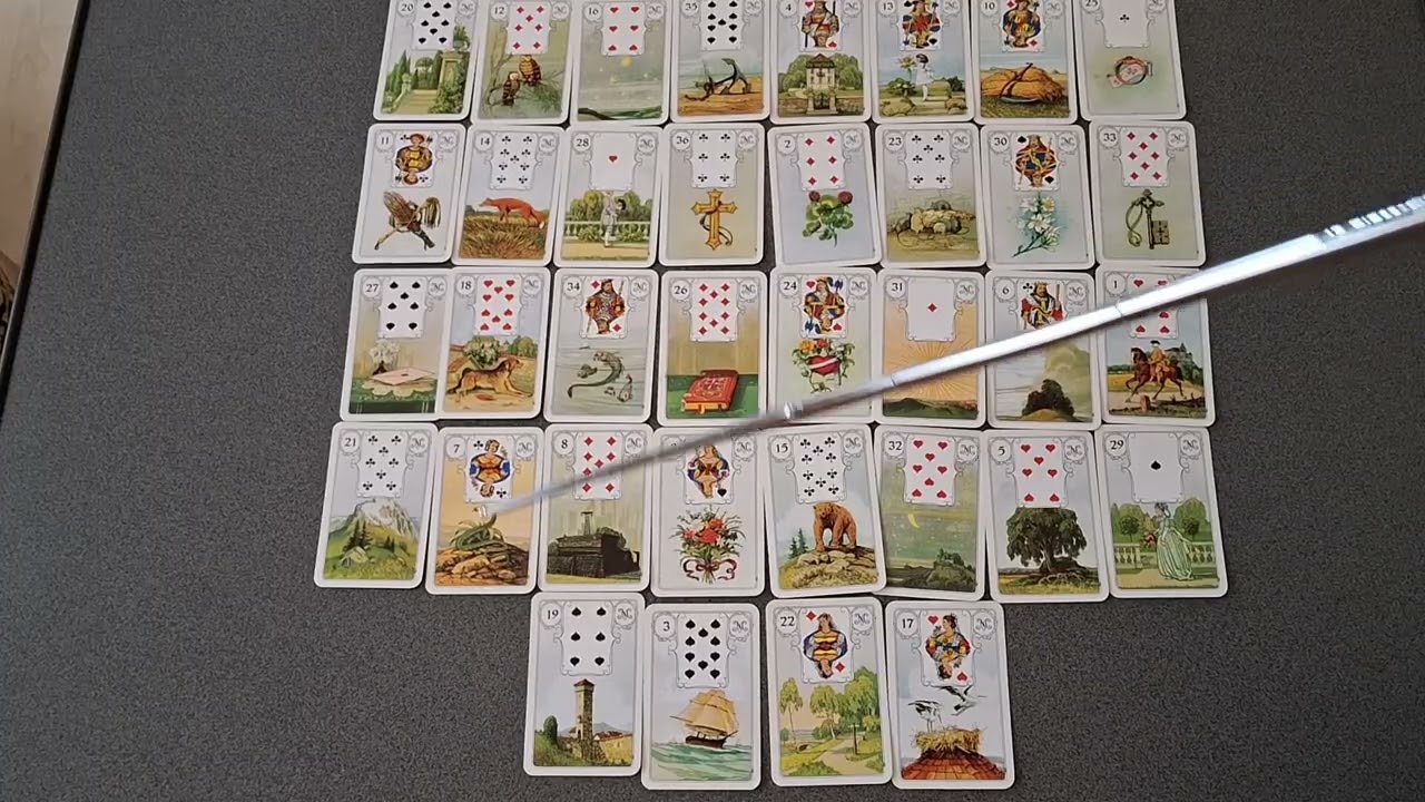 Lenormand 📚📚📚 - Kurs für Fortgeschrittene - Teil 59 - Single ❤️ 