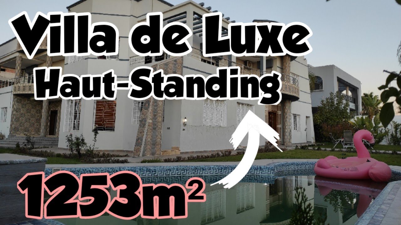 ✨ عشاق الفخامة🏡 #فيلا_ملكية👑من الطراز العالي هندسة حديثة بمسبح🏊‍♂️و حديقة فسيحة ✨#فيلا_مكناس #للبيع✨
