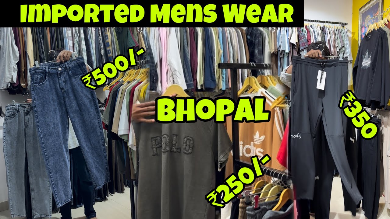 Tshirt & shirt collection at cheap pricelatest Mens wear wholesale market in Bhopal