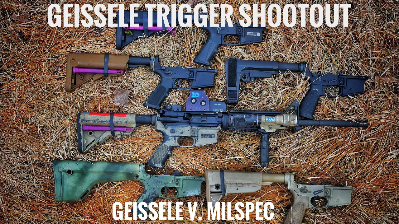 Geissele Trigger Shootout — SSP, SD-C, SSA, SSA-E, S3G | Гейзель против Милспека