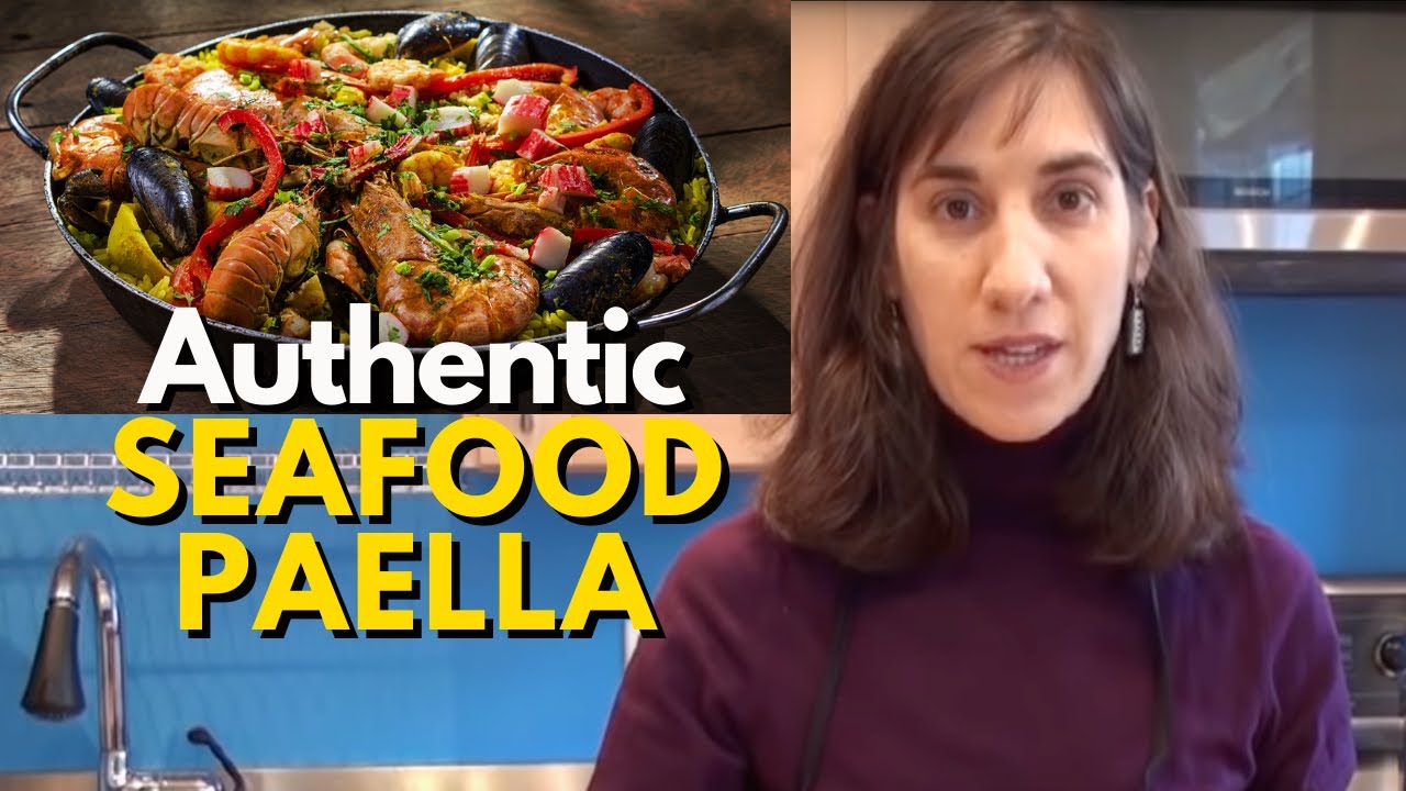 Готовим настоящую паэлью из морепродуктов с Сарой Джей