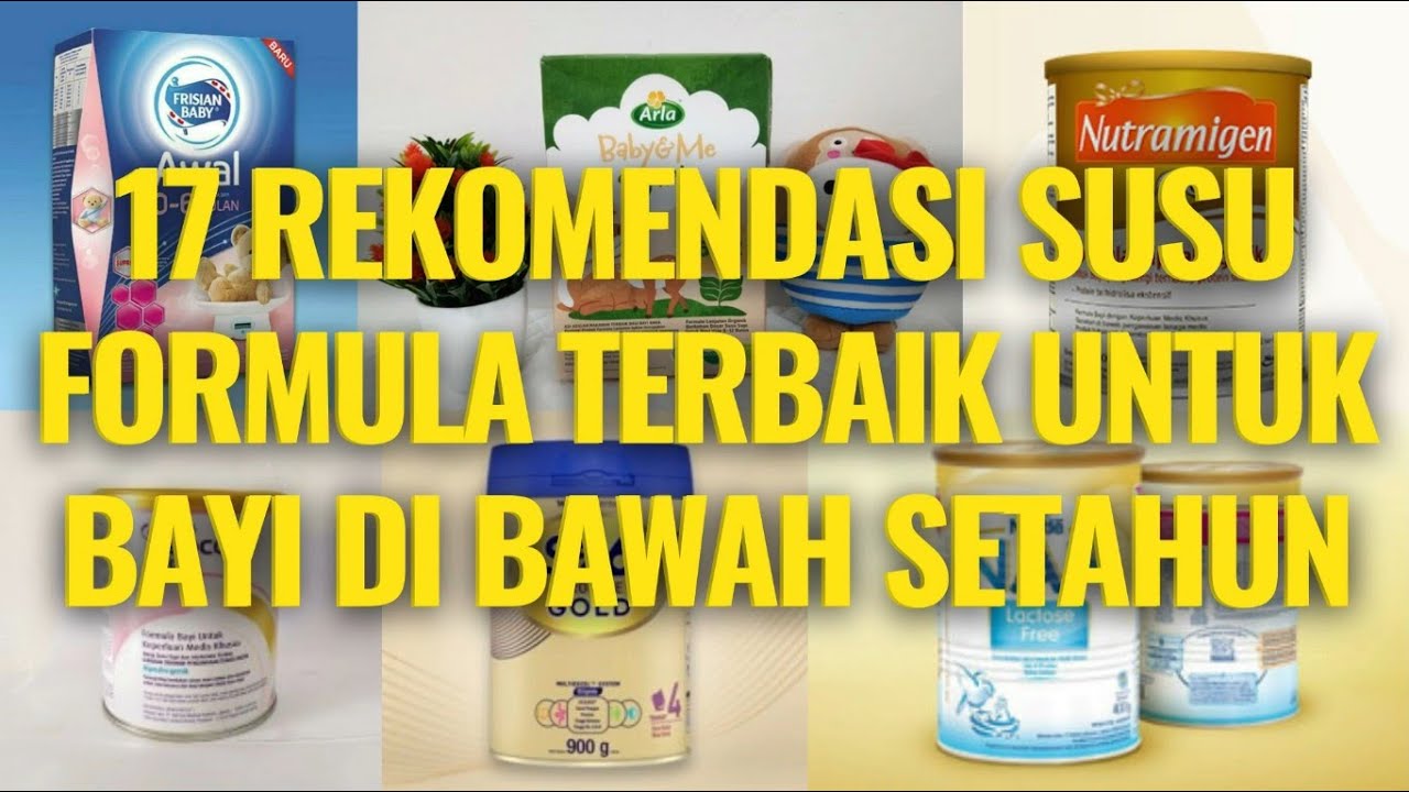 🔥 17 Rekomendasi Susu Formula Terbaik Untuk Bayi Di Bawah Setahun | Review Susu Formula Bayi