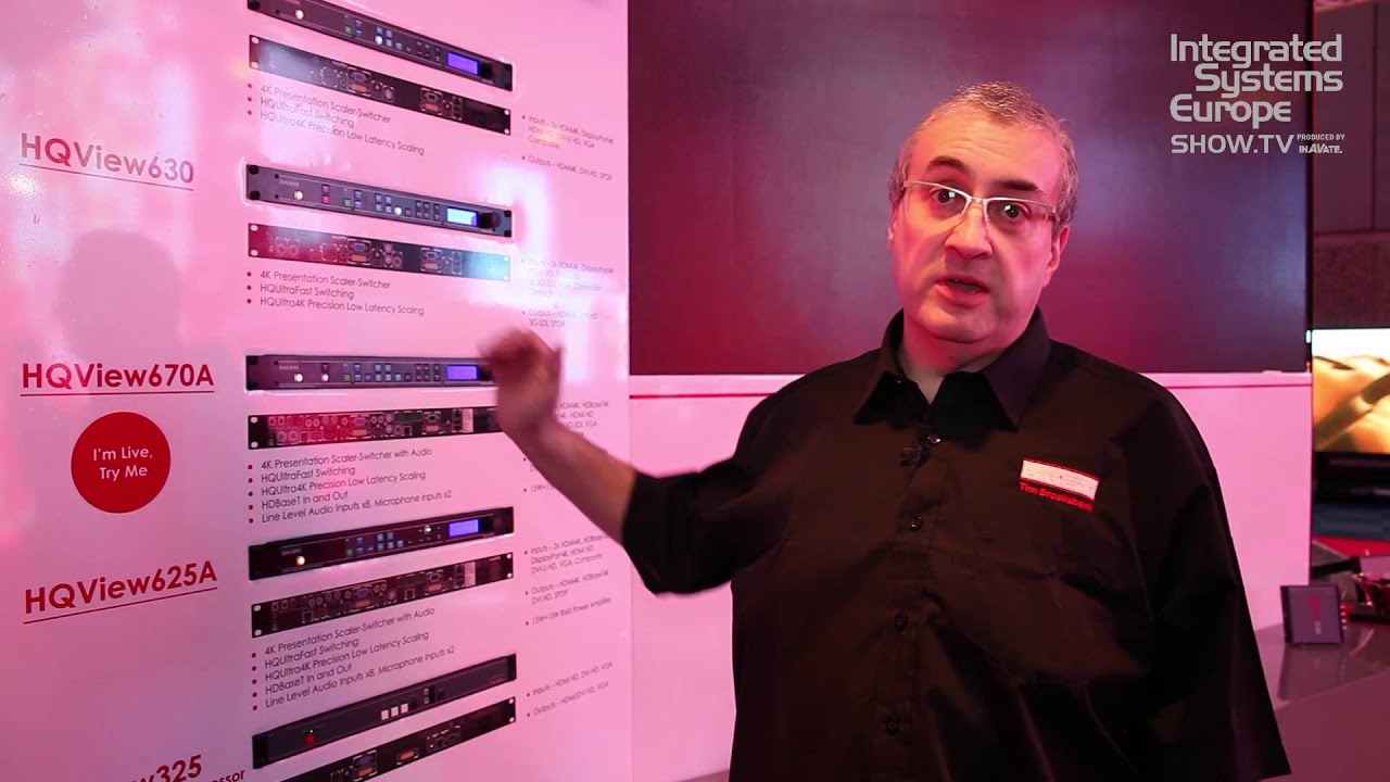 Calibre discuss their new HQ Ultra 4K video scaler switcher