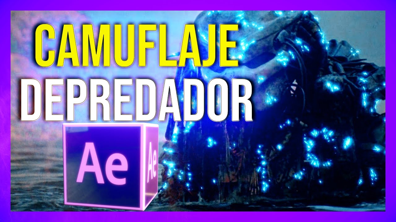 COMO Se HIZO El Efecto de Invisibilidad Del Depredador en After Effects 2021 | Efecto Camuflaje