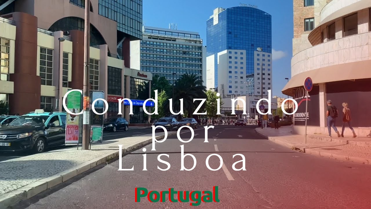 Conduzindo por Lisboa - Portugal