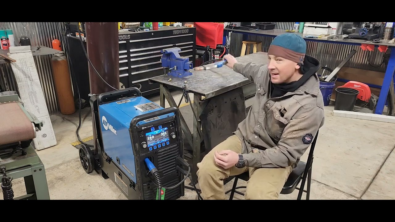 MILLERMATIC 255 REVIEW #onthemove #welding #shoptalk #millerwelders #welder