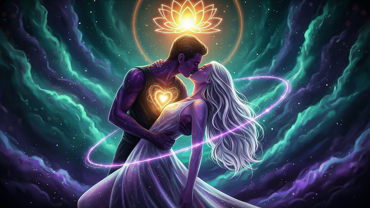 ⚠️ОЧЕНЬ МОЩНЫЙ: ЛЮБОВНЫЙ МАГНИТ💕Привлекает желаемого человека, подсознательная аффирмация - 528 Г...