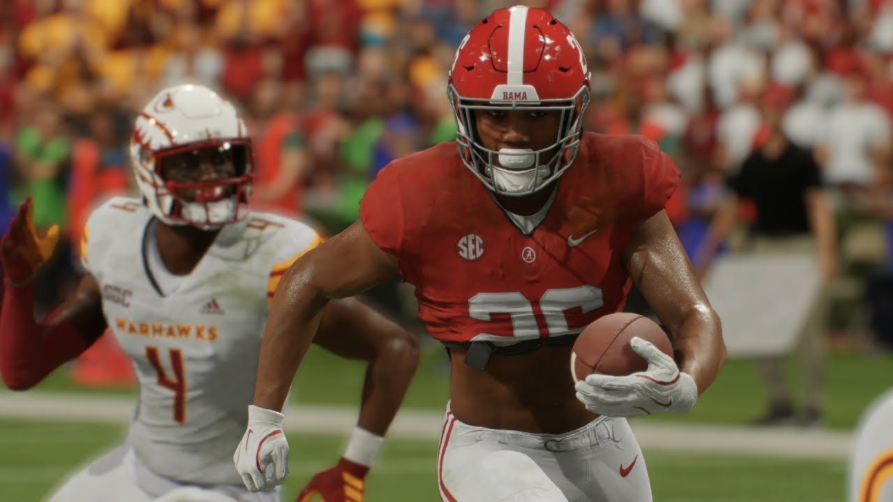 Alabama vs UL Monroe - NCAA Football 9/6 Full Game Highlights (College Football 26 Sim)