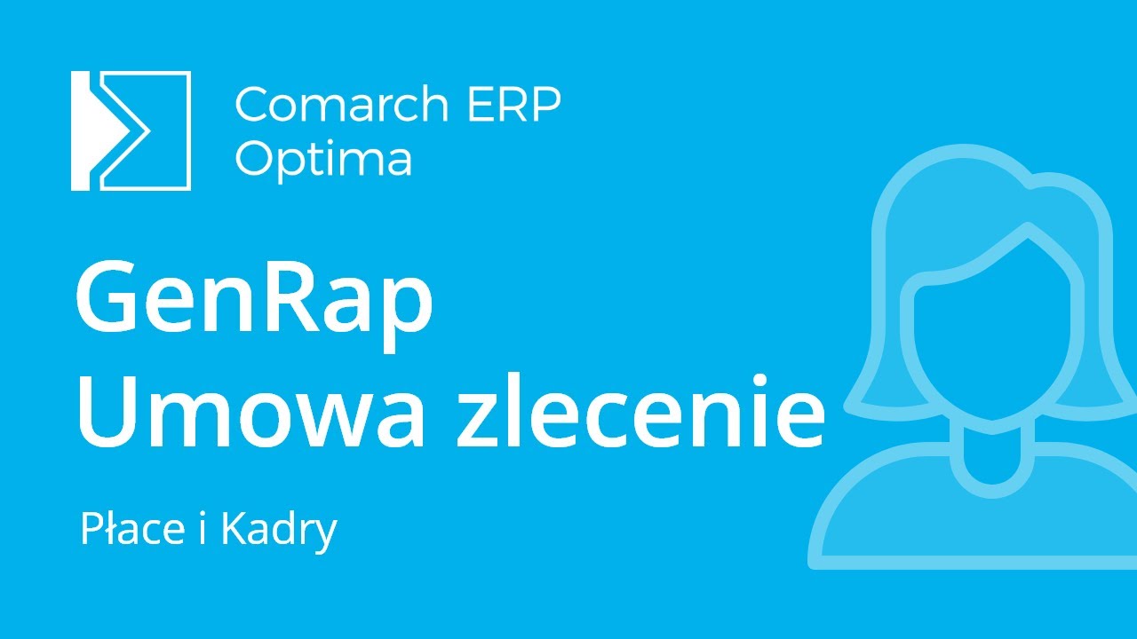 Comarch ERP Optima - Dodanie wydruku Umowa zlecenie (film z lektorem)
