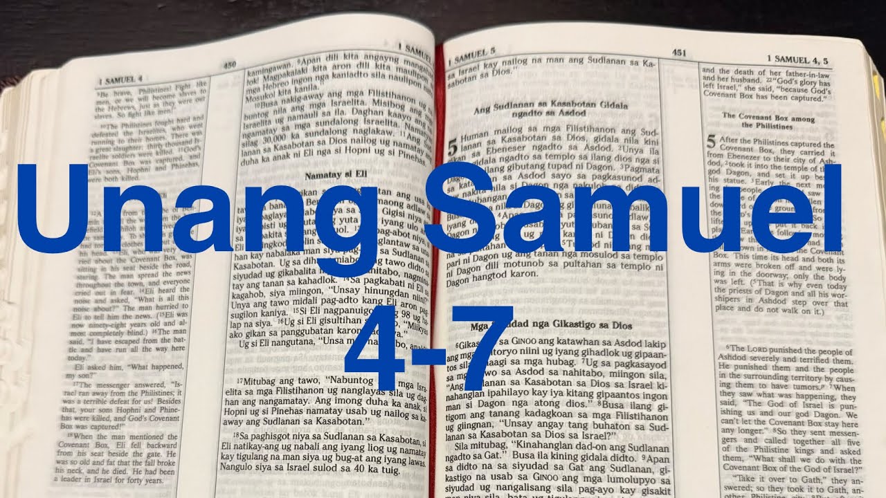 Unang Samuel 4-7 (Gipamatay sa Ginoo ang Pipila ka Taga-Betsemes)
