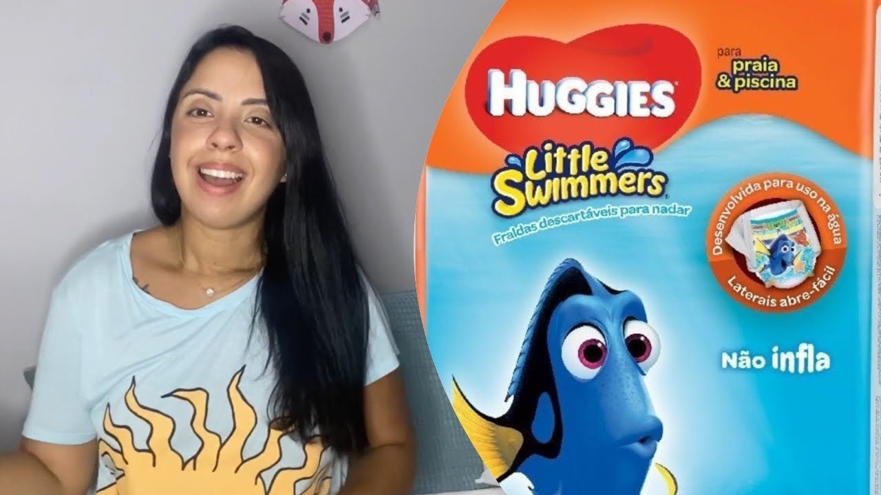 FRALDAS DE PISCINA 🔸 RESENHA da HUGGIES LITTLE SWIMMERS 🔸 Funciona mesmo??