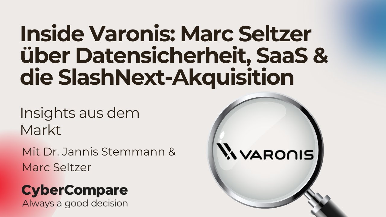 Inside Varonis: Marc Seltzer über Datensicherheit, SaaS & die SlashNext-Akquisition
