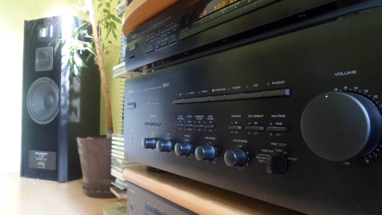 Amplifier yamaha ax 930 no ax 900 130 watt clear sound!