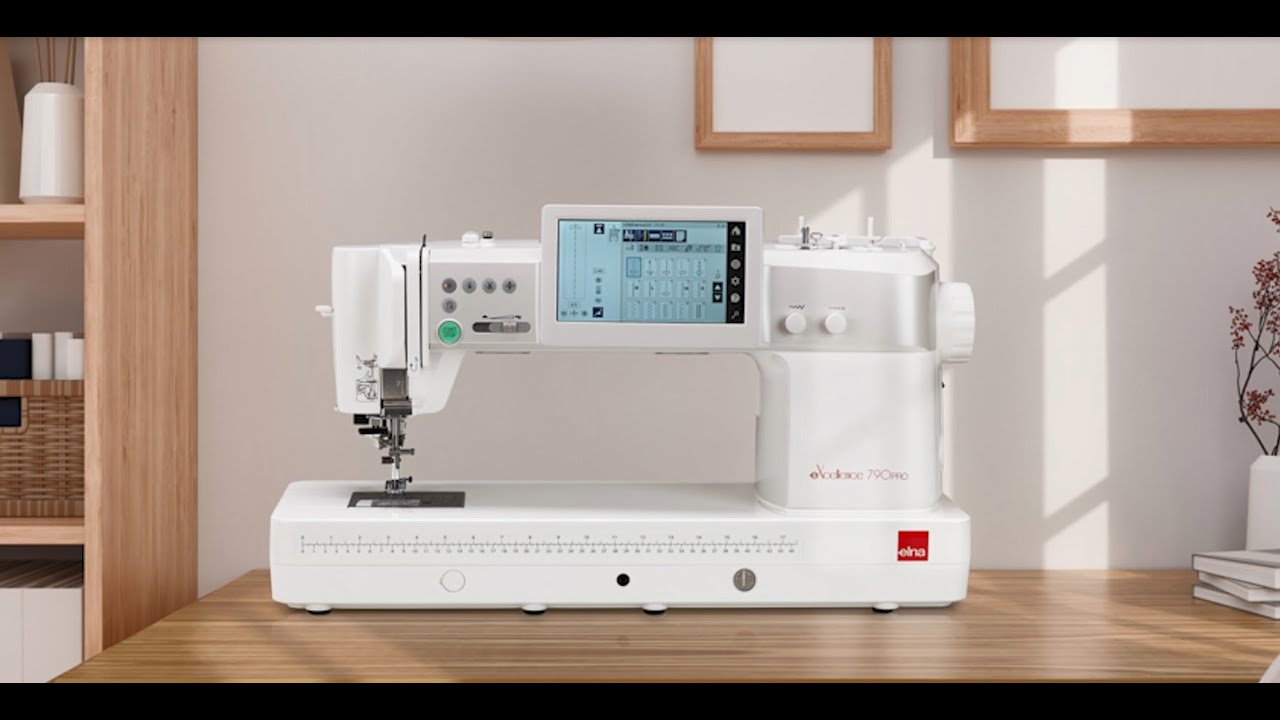 EN - elna eXcellence 790 PRO // presentation with quick-start information