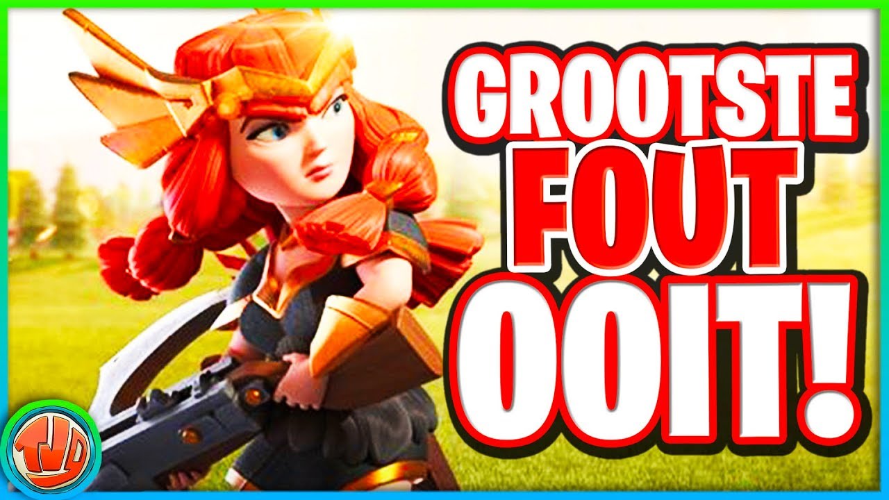 Mijn GROOTSTE Fout OOIT!! - Clash of Clans