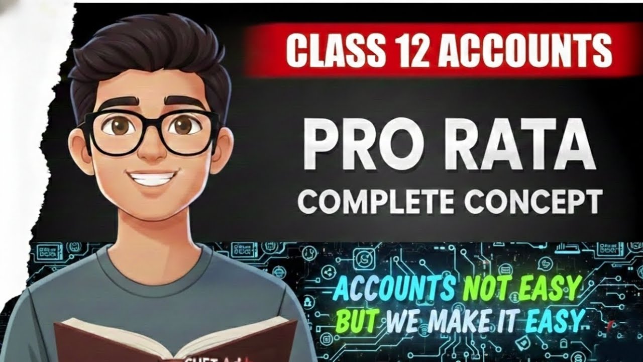 Pro-Rata Basis Accounts Question || 100% Concept Clear🔥