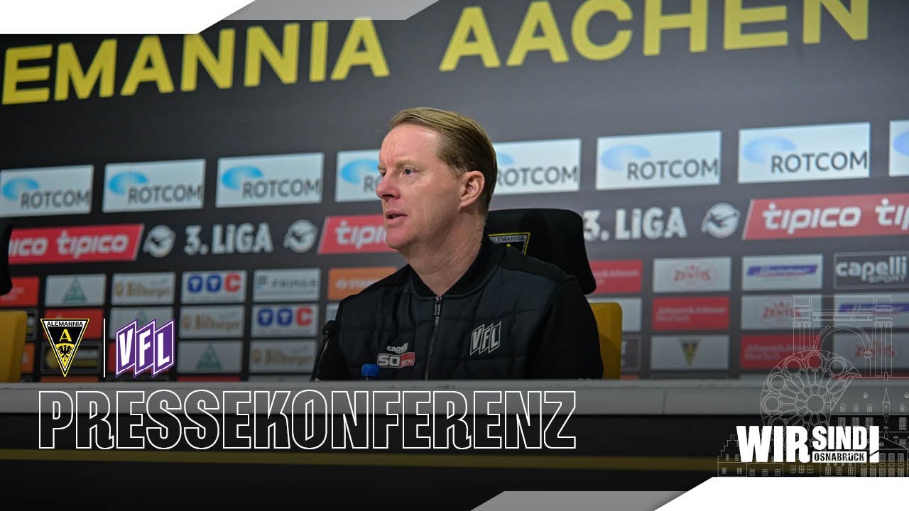 Pressekonferenz nach #AACOSN | Alemannia Aachen - VfL Osnabrück