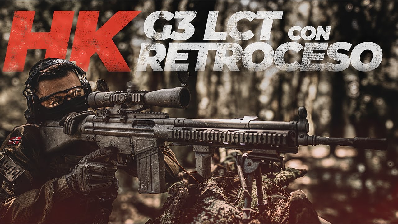 El DMR que NO SABÍAS QUE NECESITABAS - LCT G3 - Réplica de Airsoft con RETROCESO TOP