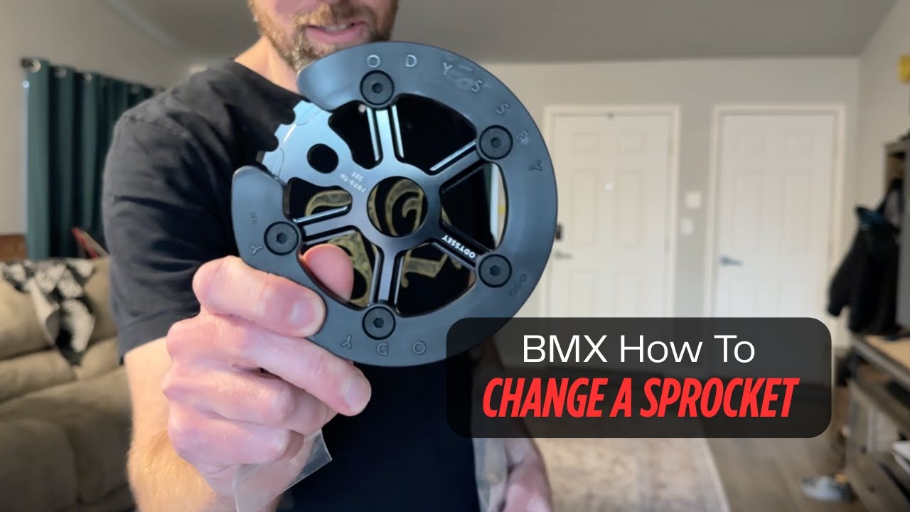 How to Install a BMX Sprocket (Don't Forget The Adapter!) | Odyssey 28t Install