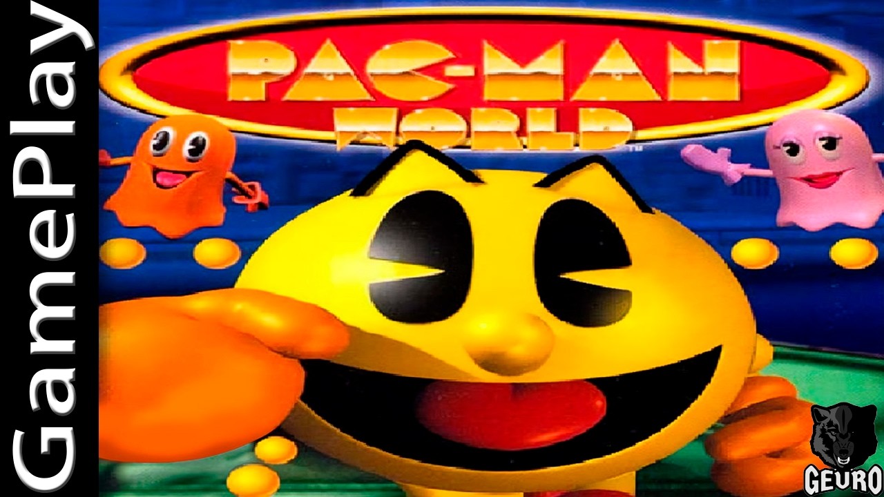 🎮Pac-Man World - PS1 [Gameplay / Longplay]👾