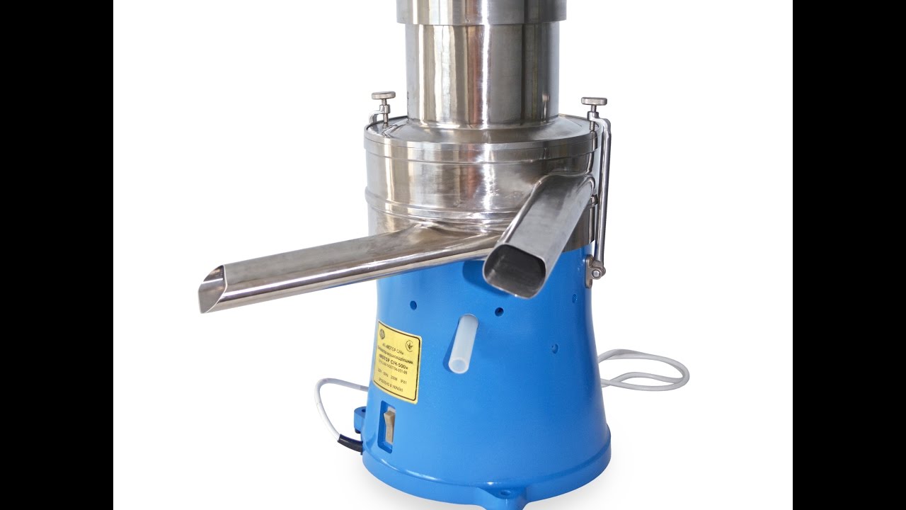 Electric Cream Separator 500L/140Gal per Hr. Assembly.