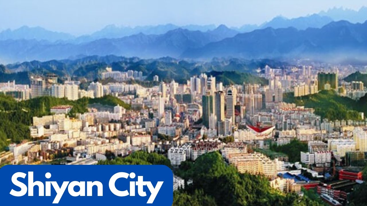 Soothing Aerial Views Over Shiyan City