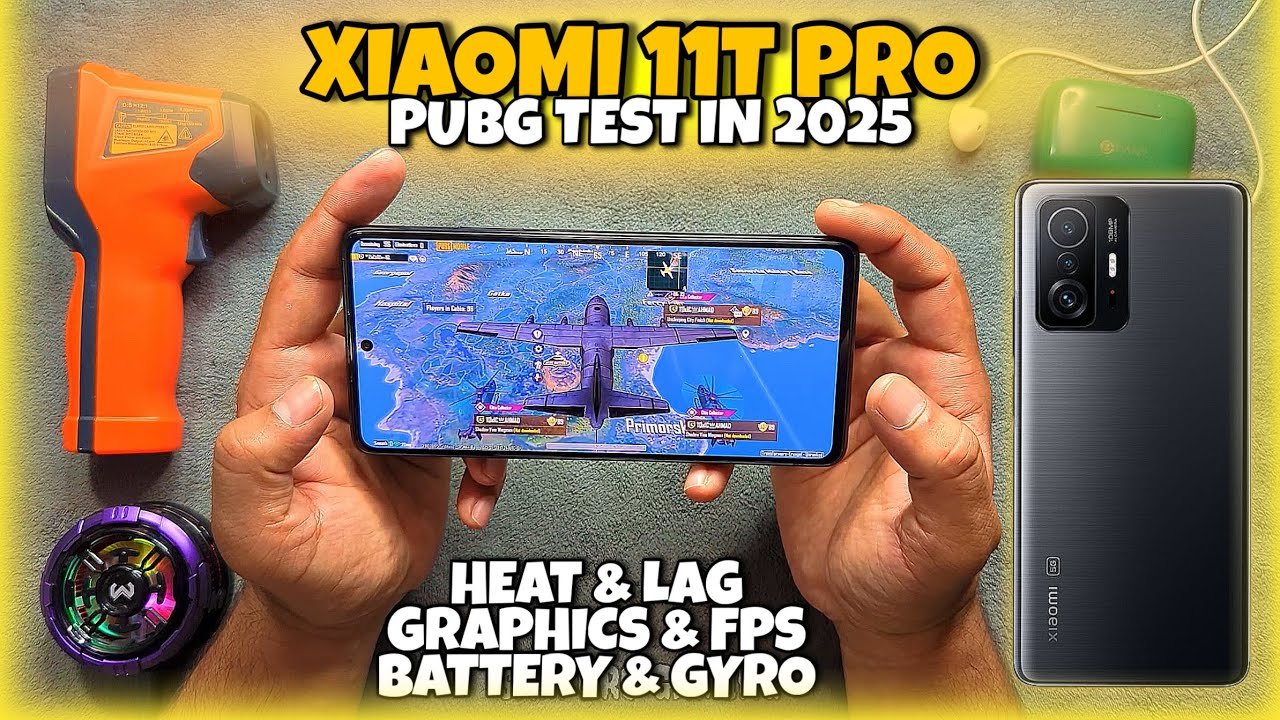 Xiaomi 11T PRO PUBG TEST | Price | Graphics & FPS | Heat & Lag | Battery | Electro Sam