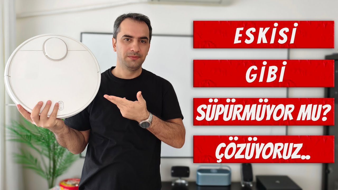 Robot süpürge neden çekmiyor. Kesin Çözüm!!🛠️ Servise Para Vermeden Önce Bu Parçayı Temizleyin!
