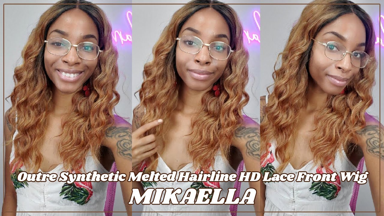 Glamourtress | Outre Synthetic Melted Hairline HD Lace Front Wig - MIKAELLA