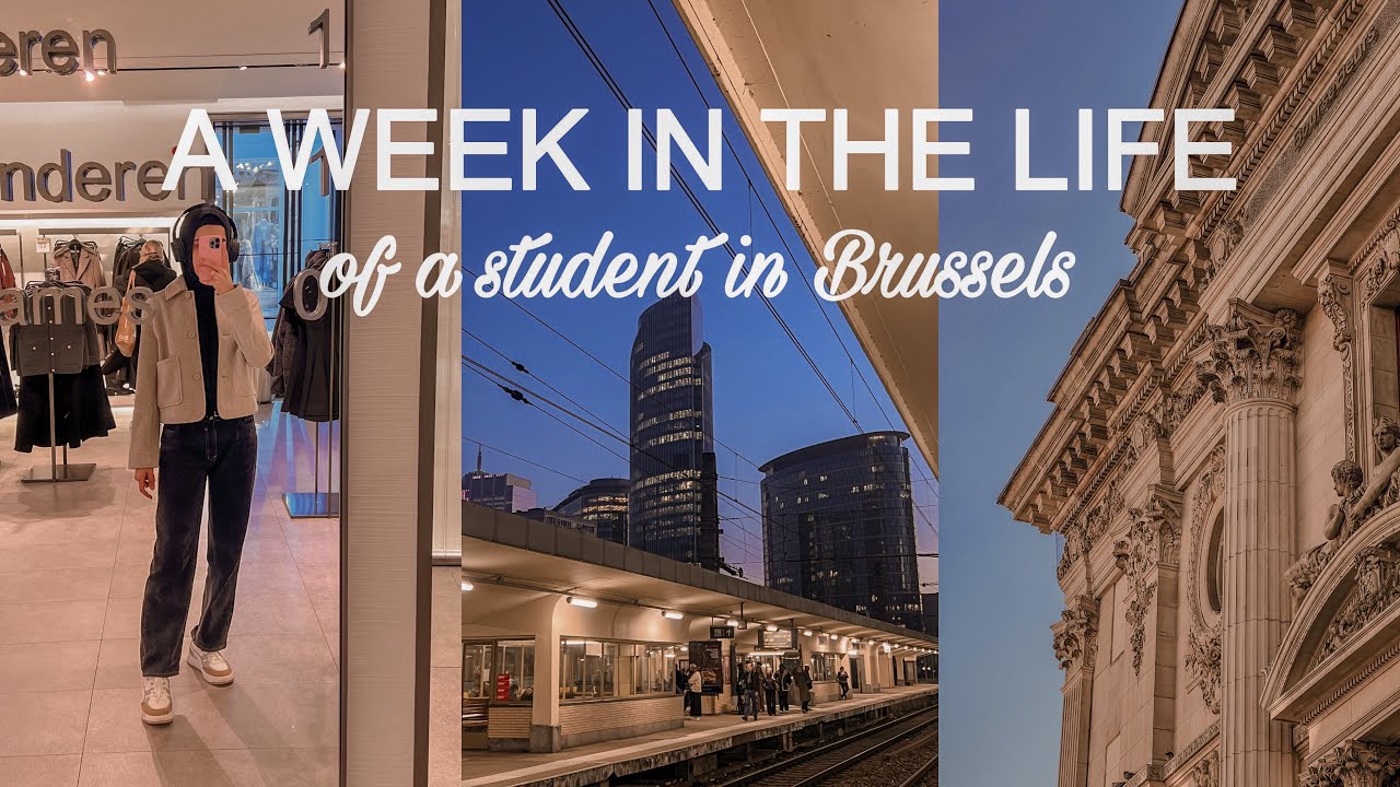 A week in the life of a Pakistani student in Brussels | VLOG
