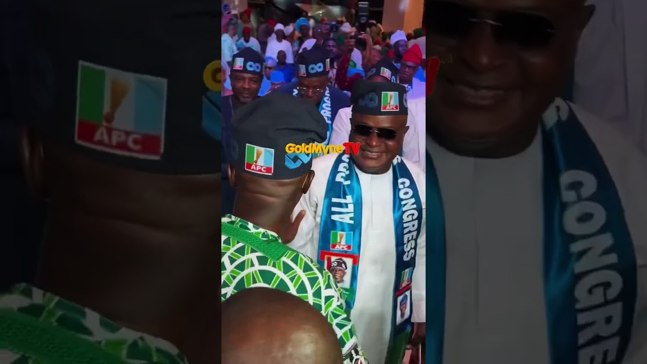 Governor Babajide Olushola Sanwo-Olu And The Deputy Governor, Olufemi Hamzat Arrive In Style