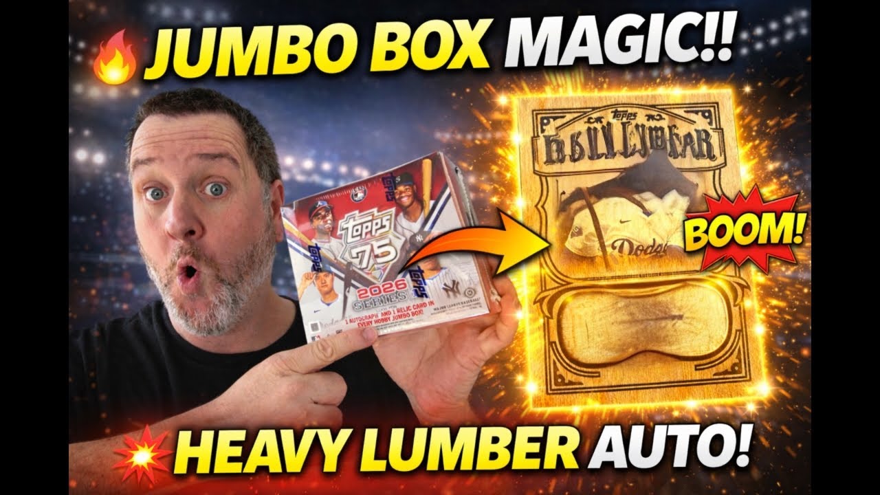 ⚾🔥 DID WE JUST PULL A SHOHEI OHTANI HEAVY LUMBER AUTO?! 🤯💥 | 2026 TOPPS SERIES 1 JUMBO