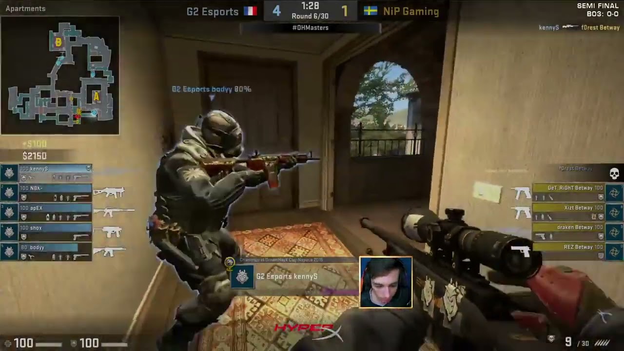 kennyS fast flick on f0rest)))))))))))