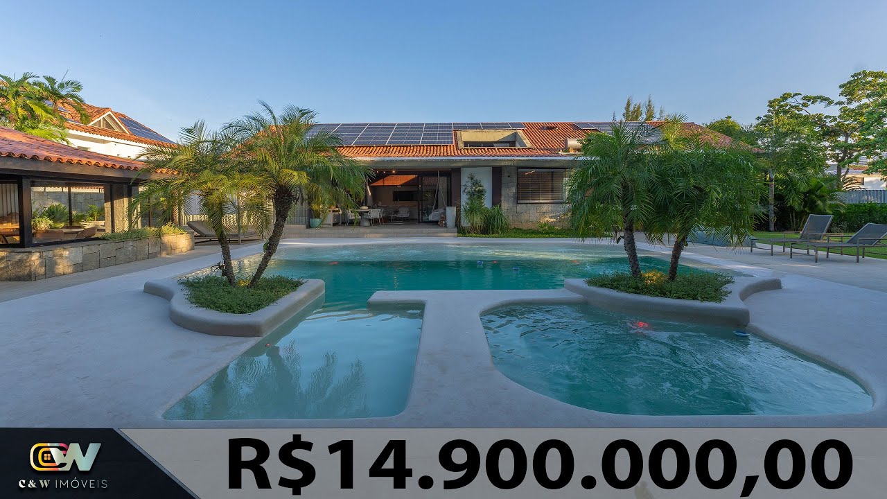CASA DUPLEX DE ALTO PADRÃO À VENDA NO CONDOMÍNIO NOVA IPANEMA - BARRA DA TIJUCA RJ!