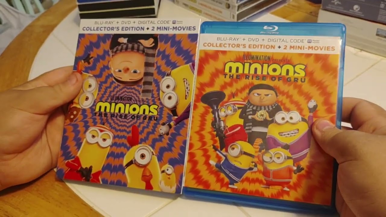 Minions: The Rise of Gru (Target Exclusive) Blu-ray Unboxing
