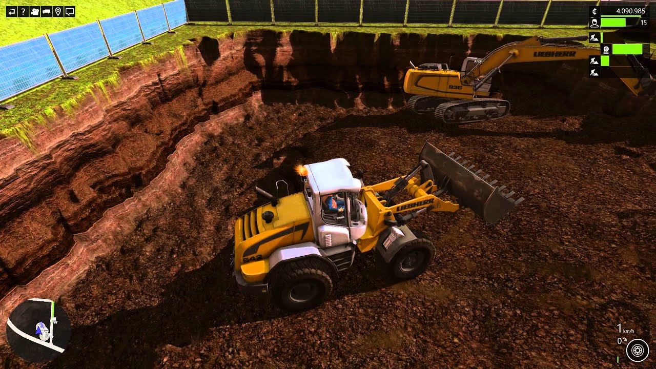 Construction-Simulator 2015 Liebherr L542 Radlader
