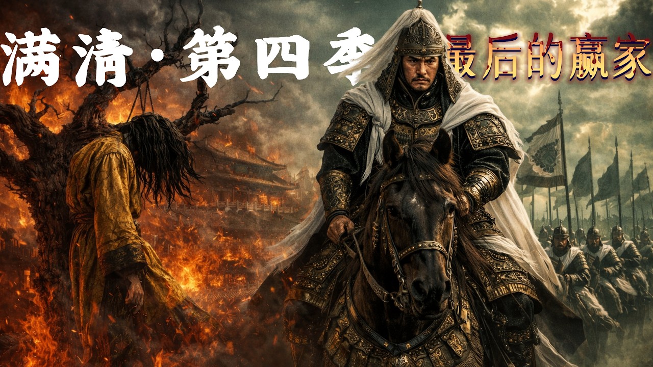 《大清帝国》第四季1638-1644：历史最诡异的6年！李自成进京，皇太极猝死，崇祯皇帝在一棵歪脖子树下！最后赢家为何是31岁的他？大清高管深夜拔刀互砍，31岁寡妇孝庄如何空手套白狼？（崇政殿夺嫡篇）