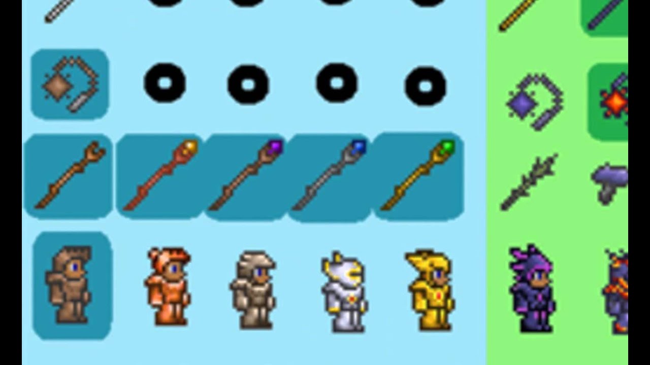 Potential New Terraria Items Sprites [2015 Update]