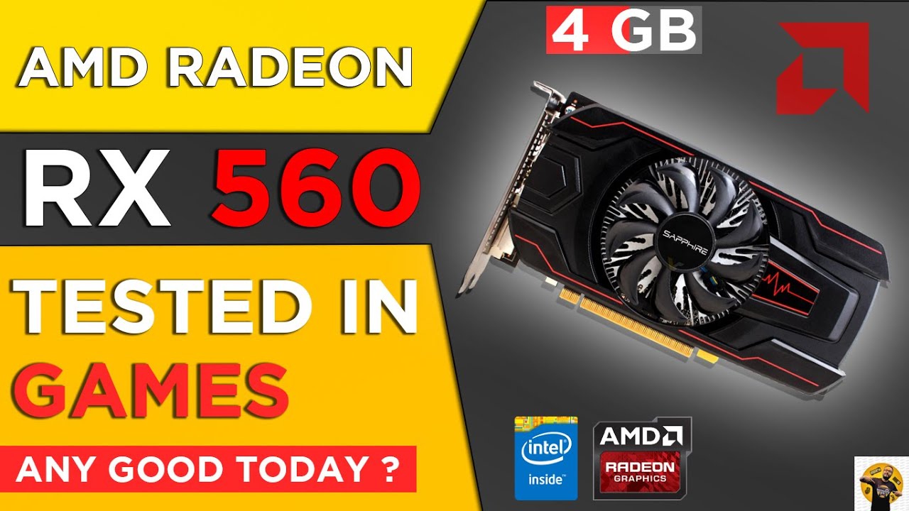 AMD RX 560 4GB in 2021 Gaming Test | RX 560 Gpu Benchmarks