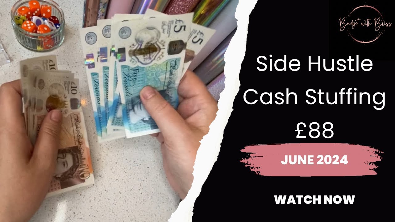 Bonus Cash Stuffing & Game Day | Savings Challenges | UK Budgeter