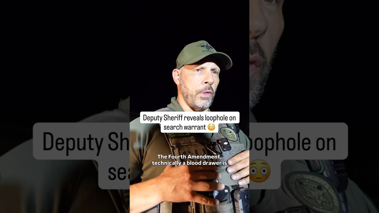 Deputy Frank Sloup reveals loophole on search warrant